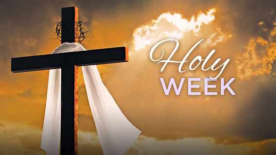 HOLY WEEK ACTIVITIES 2026
